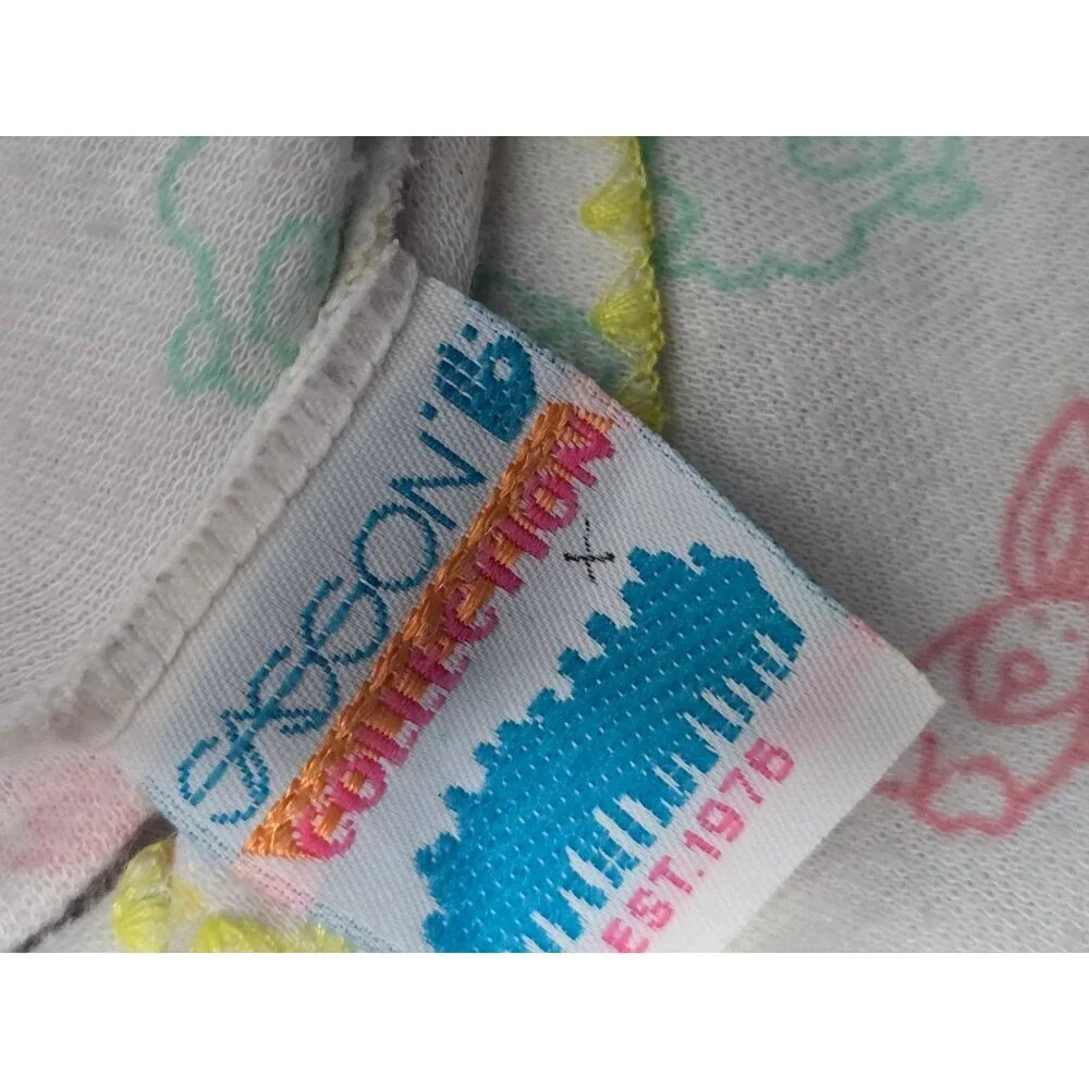 Vintage Sasson Collection Animal Print Baby Outfit